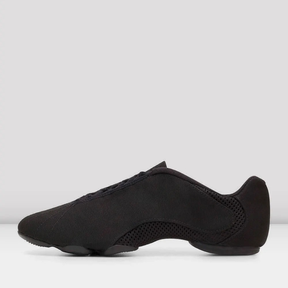 Bloch split sole lace up jazz shoe.